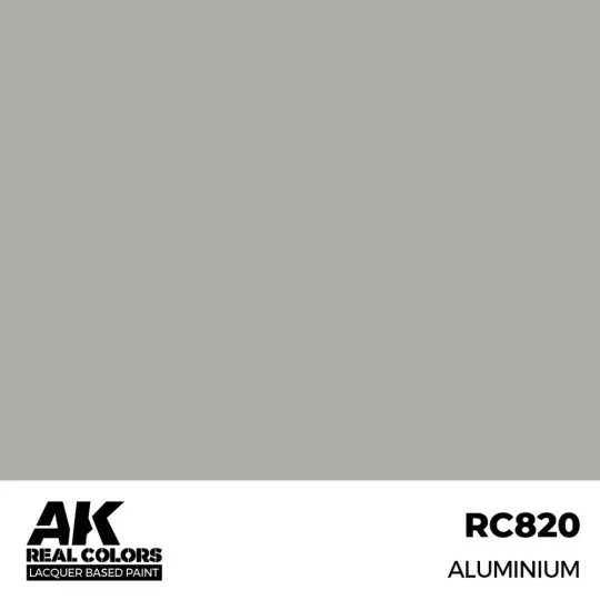 Real Colors: Aluminium 17 ml. - AK Interactive RC820 Real Colors: Aluminium 17 ml. - AK Interactive RC820