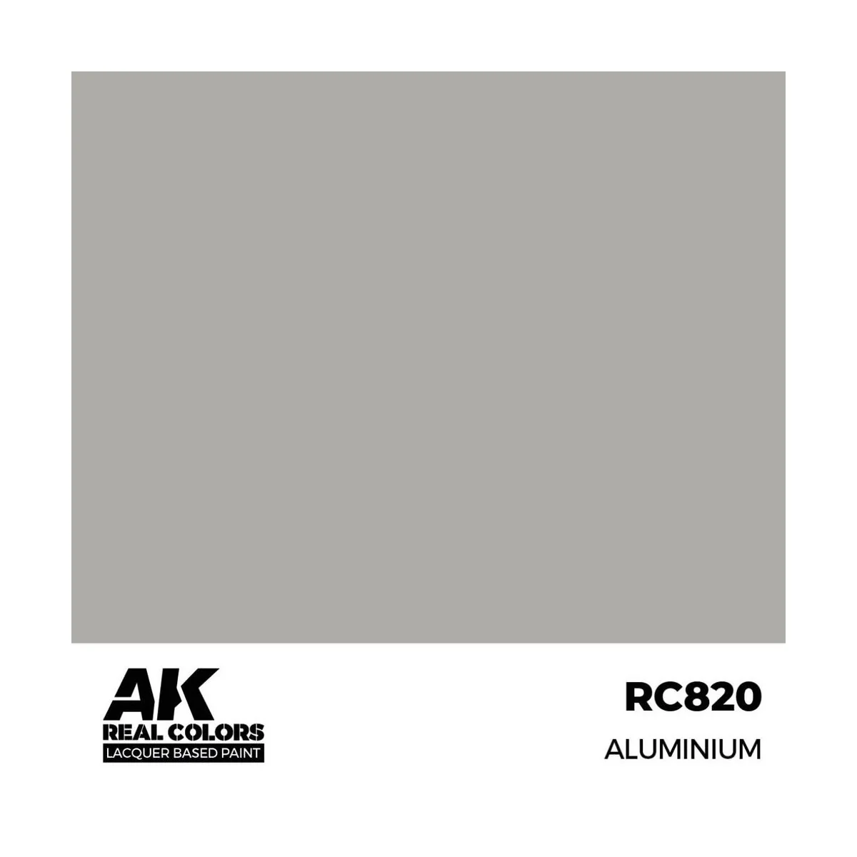 Real Colors: Aluminium 17 ml. - AK Interactive RC820 Real Colors: Aluminium 17 ml. - AK Interactive RC820