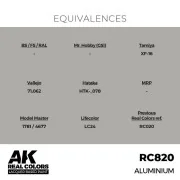 Real Colors: Aluminium 17 ml. - AK Interactive RC820 Real Colors: Aluminium 17 ml. - AK Interactive RC820