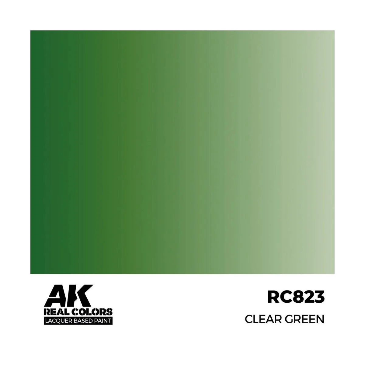 Real Colors: Clear Green 17 ml. - AK Interactive RC823