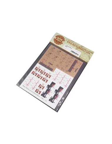 Cardboard Boxes - coffee, 1/35 - Matho Models 35071