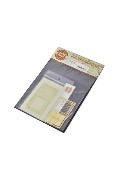 [NO_DESC] Metal Fence B - big set with gate, 1/35 - Matho Models 35087