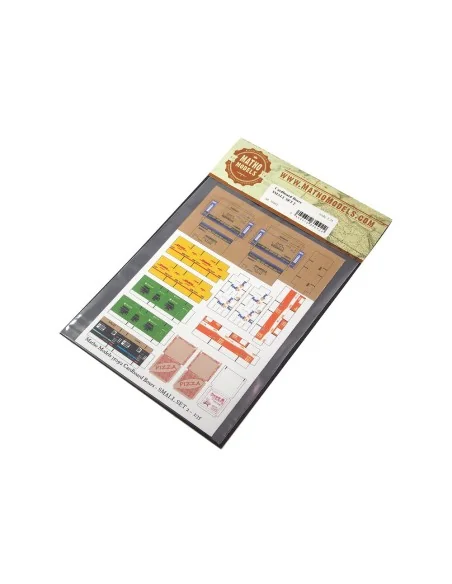 Cardboard Boxes - SMALL SET 2, 1/35 - Matho Models 35092