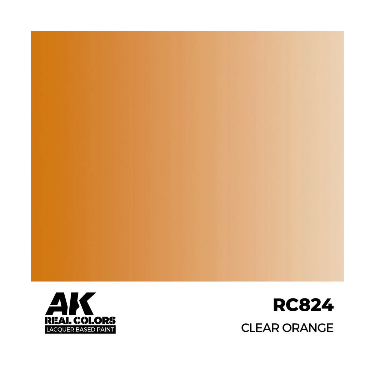 Real Colors: Clear Orange 17 ml. - AK Interactive RC824