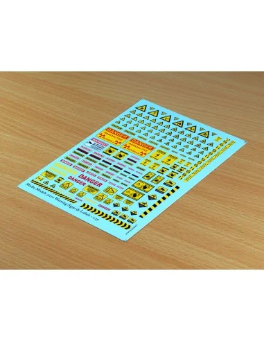 Warning Signs & Labels, 1/35 - Matho Models 35101