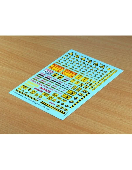 Warning Signs & Labels, 1/35 - Matho Models 35101
