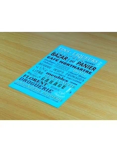 Old French Commercial Signs, 1/35 - Matho Models 35117