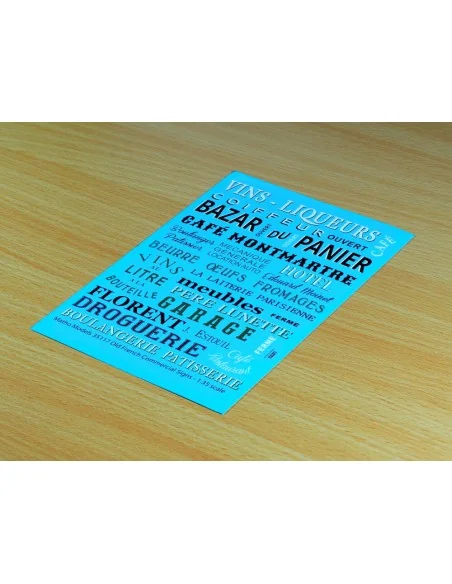 Old French Commercial Signs, 1/35 - Matho Models 35117
