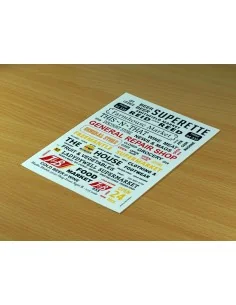 Shop Front Signs B, 1/35 - Matho Models 35120