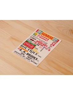 Shop Front Signs C, 1/35 - Matho Models 35121