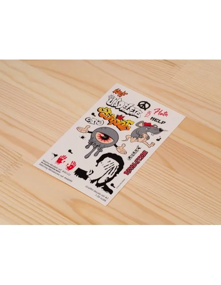 Graffiti decals set 2, 1/35 - Matho Models 35122