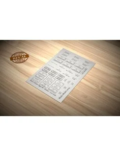 [NO_DESC] Street Name Signs B - Italian, 1/35 - Matho Models 35124