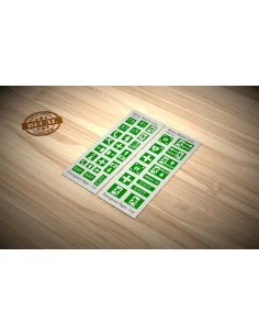 Emergency Signs, 1/35 - Matho Models 35129