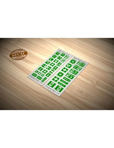 [NO_DESC] Emergency Signs, 1/35 - Matho Models 35129