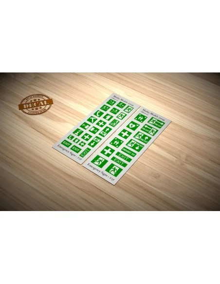 Emergency Signs, 1/35 - Matho Models 35129