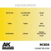 Real Colors: Clear Yellow 17 ml. - AK Interactive RC825 Real Colors: Clear Yellow 17 ml. - AK Interactive RC825