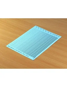 Decal Solid Lines - black - Matho Models 80005 2