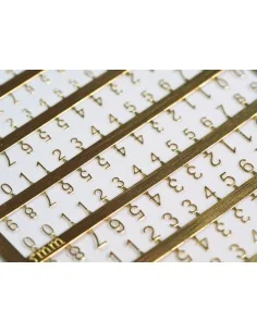 PE Numbers: 1, 5 - 2, 0 - 2, 5 - 3, 0mm - Matho Models 80006
