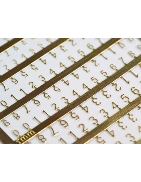 PE Numbers: 1, 5 - 2, 0 - 2, 5 - 3, 0mm - Matho Models 80006