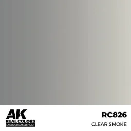 Real Colors: Clear Smoke 17 ml. - AK Interactive RC826