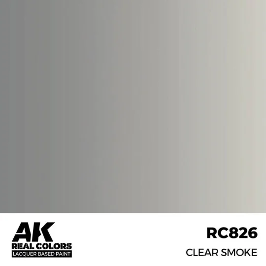 Real Colors: Clear Smoke 17 ml. - AK Interactive RC826