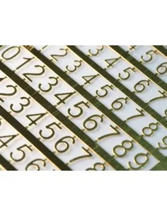 [NO_DESC] PE Numbers: 4mm - 5mm - Matho Models 80007