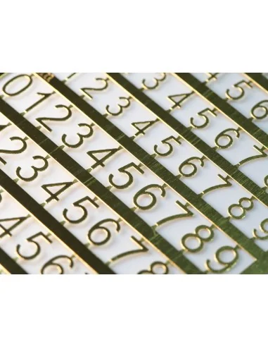 PE Numbers: 4mm - 5mm - Matho Models 80007
