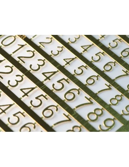 [NO_DESC] PE Numbers: 4mm - 5mm - Matho Models 80007