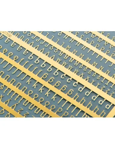 PE Letters: 1, 5 - 2, 0mm - Matho Models 80008