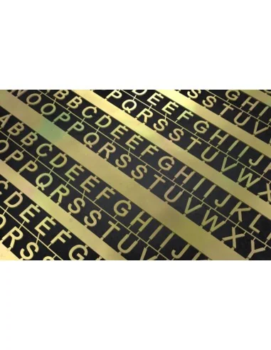 [NO_DESC] PE Letters: 4 mm (UPPERCASE) - Matho Models 80009