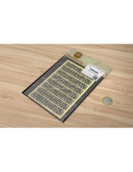 [NO_DESC] PE Letters: 6 mm (UPPERCASE) - Matho Models 80010
