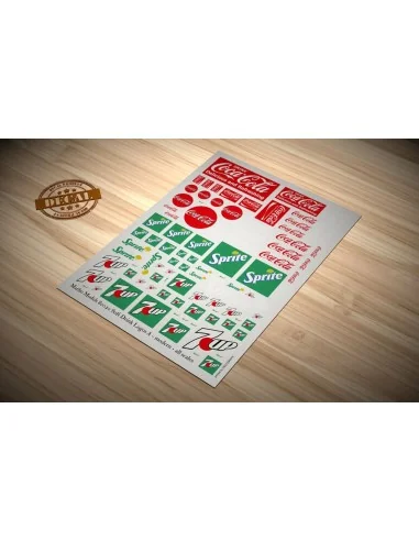 Soft Drink Logos A - modern - Matho Models 80020