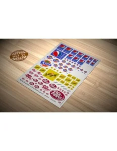 Soft Drink Logos B - modern - Matho Models 80021