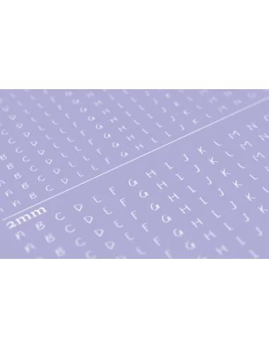 [NO_DESC] Chalk Markings - Letters (UPPERCASE) - 1.5mm & 2mm - Math...