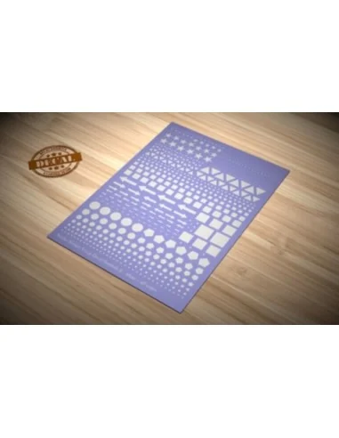 Decal Symbols A - white - Matho Models 80039