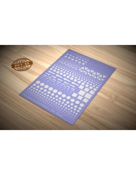 Decal Symbols A - white - Matho Models 80039