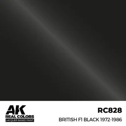 Real Colors: British F1 Black 1972-1986 17 ml. - AK Interactive RC828
