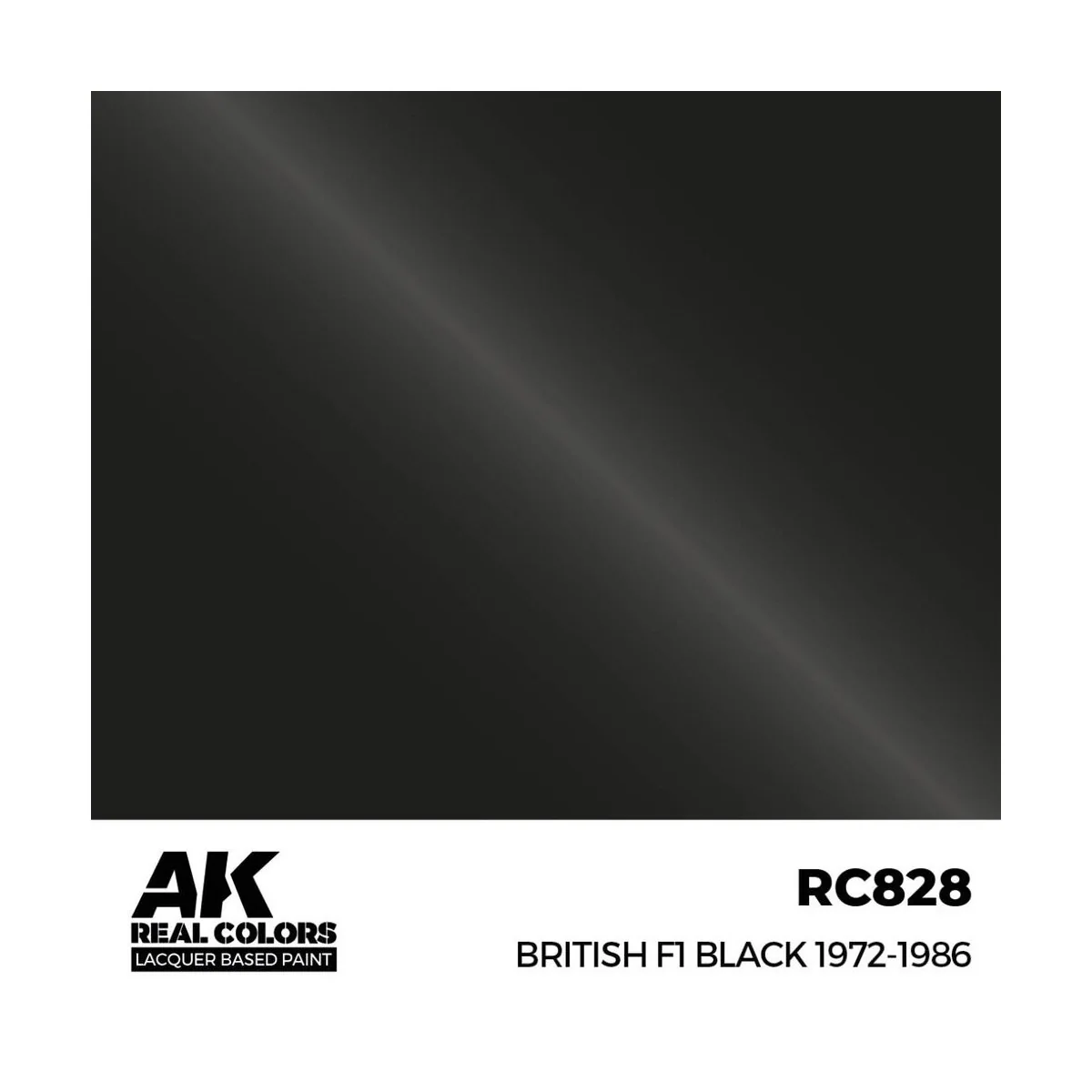 Real Colors: British F1 Black 1972-1986 17 ml. - AK Interactive RC828