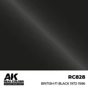 Real Colors: British F1 Black 1972-1986 17 ml. - AK Interactive RC828