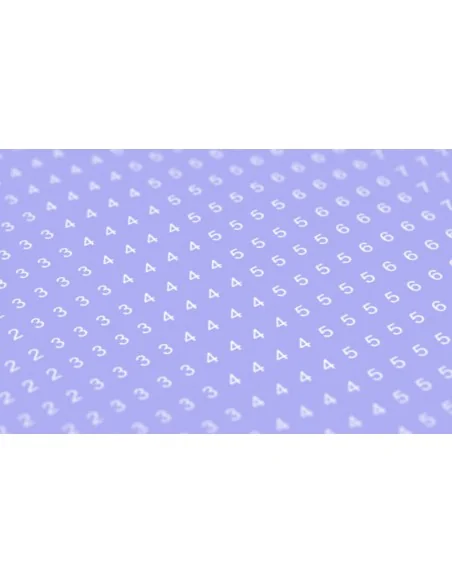 [NO_DESC] Decal Numbers - 1.5mm, white, type 1 - Matho Models 80049