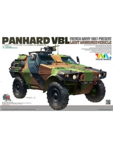 French PANHARD VBL Light Armoured Vehicl, 1/35 - Tigermodel 4603