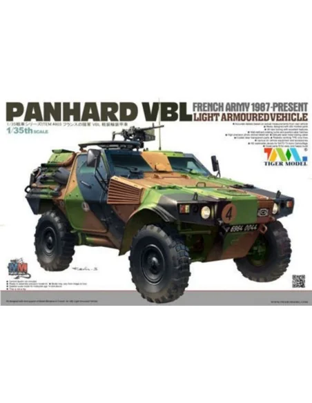 French PANHARD VBL Light Armoured Vehicl, 1/35 - Tigermodel 4603