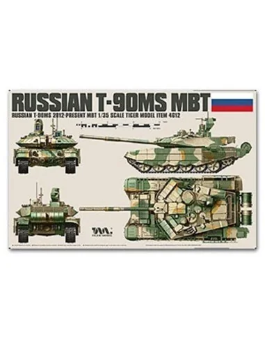 Russian T-90MS MBT, 1/35 - Tigermodel 4612