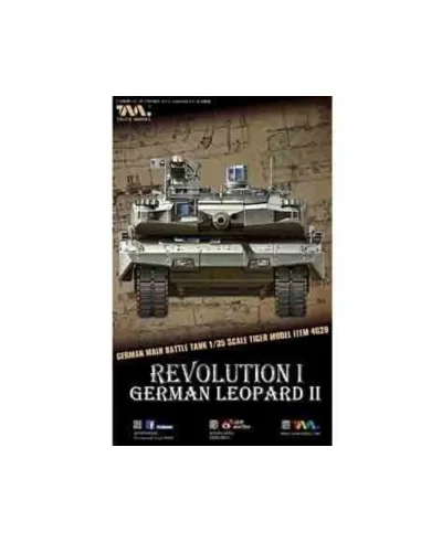 German Main Battle Tank Revolution I Leopard II, 1/35 - Tigermodel ...