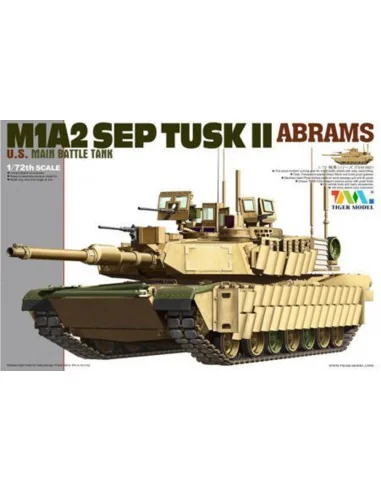 M1A2 SEP TUSK II ABRAM, 1/72 - Tigermodel 9601