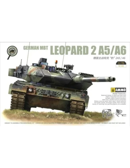 German MBT Leopard 2 A5/A6, 1/72 - Border Model TK7201