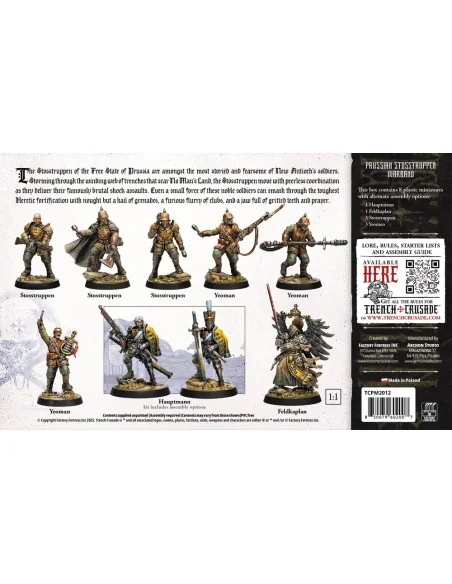 [NO_DESC] Trench Crusade: Prussian Stosstruppen Warband - Archon St...