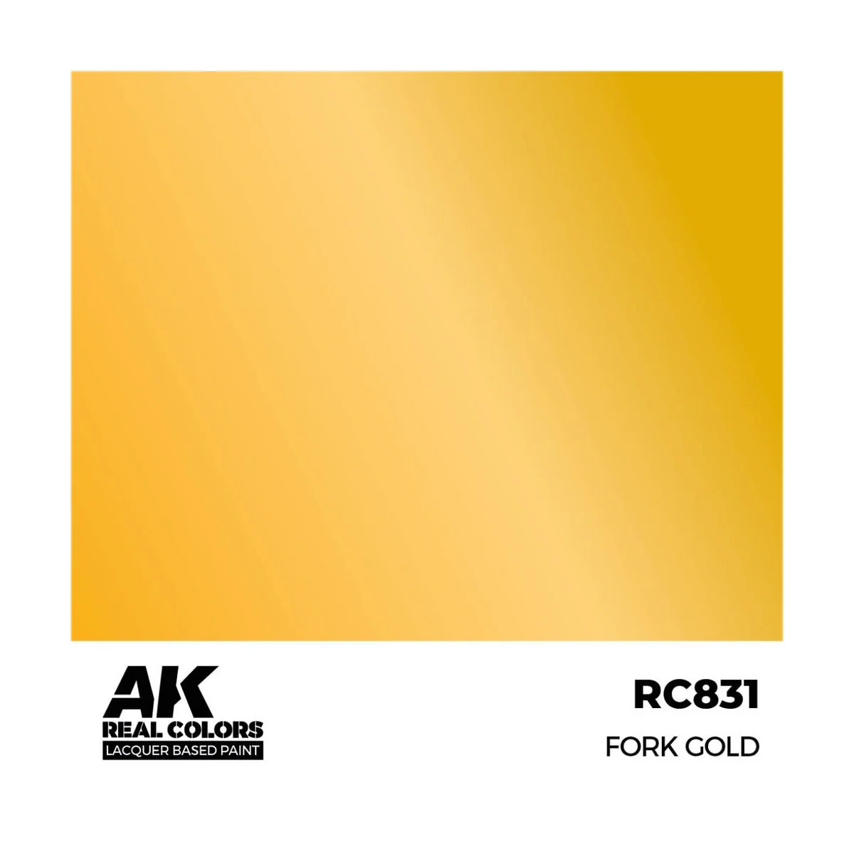 Real Colors: Fork Gold 17 ml. - AK Interactive RC831