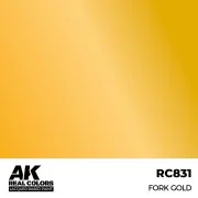 Real Colors: Fork Gold 17 ml. - AK Interactive RC831