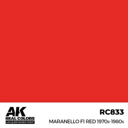 Real Colors: Maranello F1 Red 1970s-1980s 17 ml. - AK Interactive R...